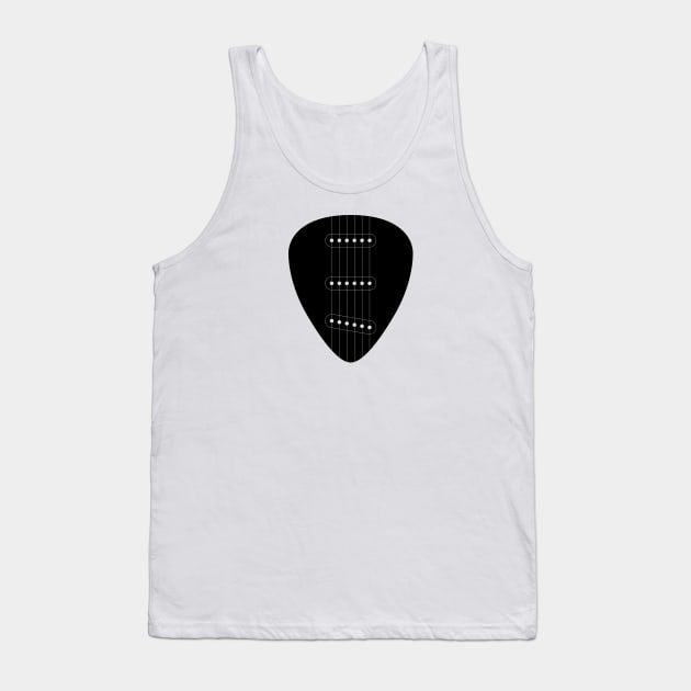 Guitar Pick Pickups Tank Top by Koyaanisqatsian